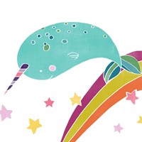 Happy Narwals II Fine Art Print