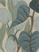 Slate Palms I Fine Art Print