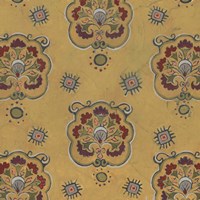 Ochre Tapestry IV Fine Art Print