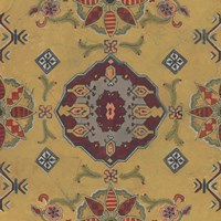 Ochre Tapestry VIII Fine Art Print