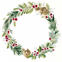 Warm Winter Wishes I Fine Art Print