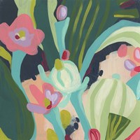 Tropical Celebration I Framed Print