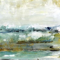 Aqua Coast I Fine Art Print