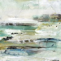 Aqua Coast II Fine Art Print