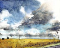 September Sky Studies III Fine Art Print