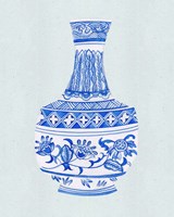 Qing Vase I Framed Print