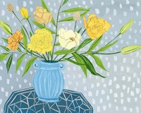Flowers in Vase II Fine Art Print
