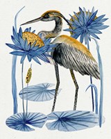 Heron Pond I Framed Print