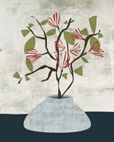 Zen Branch I Framed Print