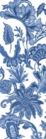 Indigo Chintz V Framed Print