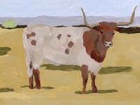 Longhorn Cattle II Fine Art Print