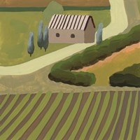 The Hill Village III Fine Art Print