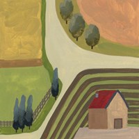 The Hill Village IV Fine Art Print