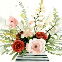 Splashy Bouquet I Fine Art Print
