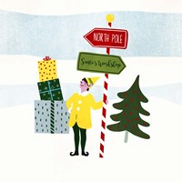 Santa's Little Helpers II Framed Print