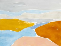 Luminous Coastline I Fine Art Print