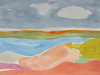 Luminous Coastline II Fine Art Print