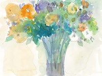 A Splash of Teal II Fine Art Print