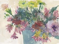 Assorted Summer Planter I Fine Art Print