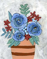 Bleu Blume I Fine Art Print