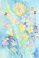 Snappy Floral I Framed Print