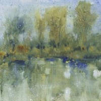 Pond Reflection I Fine Art Print