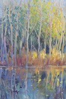 Reflected Trees II Fine Art Print