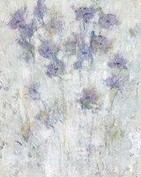Lavender Floral Fresco I Framed Print