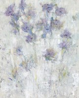 Lavender Floral Fresco I Fine Art Print