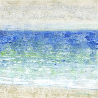 Ocean Impressions II Framed Print