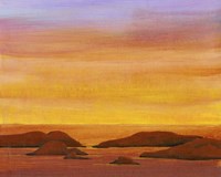 Ocean Glow II Fine Art Print