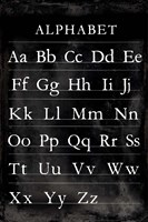 Alphabet Chart Fine Art Print