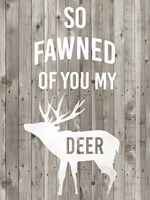 Lodge Pun I Framed Print