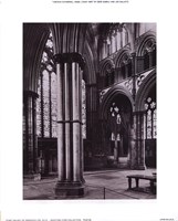 Lincoln Cathedral Angel Choir 1895 Framed Print