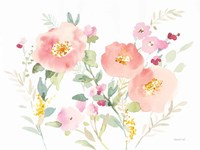 Watercolor Jewels I Fine Art Print