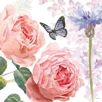 Boho Bouquet II Framed Print