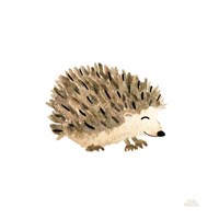 Woodland Whimsy Hedgehog Fine Art Print