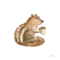 Woodland Whimsy Squirrel Fine Art Print