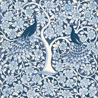 Peacock Garden VII v2 Fine Art Print