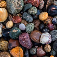 Ocean Rocks I Fine Art Print