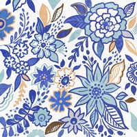 Botanical Azul I Fine Art Print