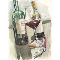 Glass of Red Fine Art Print