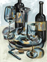 Wine with Dinner I Fine Art Print