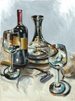 Wine with Dinner II Fine Art Print