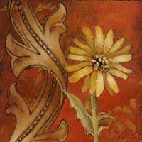 Honeyed Square I Framed Print