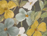 Garden Party in Gray II Fine Art Print