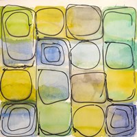 Circular Square I Framed Print