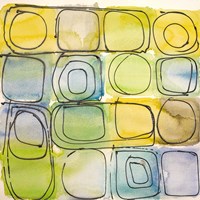 Circular Square II Framed Print