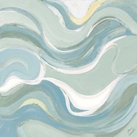 Coastal Curvilinear II Framed Print