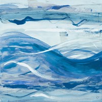 Blue Bossa Nova I Framed Print